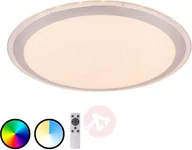 Systemy inteligentnych domów - Globo Lighting LED-Deckenleuchte Carry Tuya-Smart RGBW CCT - miniaturka - grafika 1