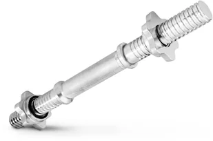 Marbo Sport Zestaw MWG1 | 2 x gryf prosty śrubowy 30 mm 40 cm - MWG1 - Pozostały sprzęt siłowy - miniaturka - grafika 6