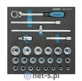 Hazet Klucz grzechotkowy zestaw 25 szt. (163-102/27) - Klucze i nasadki - miniaturka - grafika 2