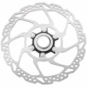 Hamulce rowerowe - Shimano Tarcza hamulcowa SMRT54-160mm CenterLock z pierścieniem dociskowym do okładzin żywicznych 0701246 - miniaturka - grafika 1