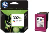 Dodatki do drukarek i skanerów - HP HP Tusz nr 302XL F6U67AE color 8ml 330str - miniaturka - grafika 1