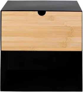 Actona Szafka nocna Joliet czarny/naturalny - Szafki nocne - miniaturka - grafika 9