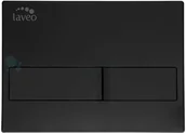 Przyciski spłukujące - Laveo Laveo Beni przycisk spłukujący czarny VPB795V - miniaturka - grafika 1