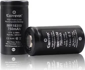 Akumulatory ogólnego zastosowania - KP IMR18350 750mAh Li-ION - miniaturka - grafika 1