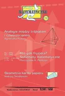 Miniatury matematyczne 75 - Literatura popularno naukowa dla młodzieży Miniatury matematyczne 75 - Literatura popularno naukowa dla młodzieży - miniaturka - grafika 2