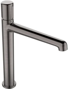 Laveo Pretto bateria umywalkowa stojąca nablatowa grafit BAO 92ND - Baterie umywalkowe - miniaturka - grafika 2