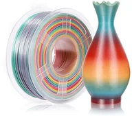 Filamenty i akcesoria do drukarek 3D - Sunlu Pla 1.75mm 1kg Rainbow tęczowy wielokolorowy - miniaturka - grafika 1