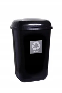 FENIKS Kosz Do Segregacji Odpadów Śmieci 12l. Brąz Bio - Kosze na śmieci - miniaturka - grafika 2