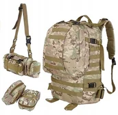 Plecaki - Military Plecak Wojskowy Taktyczny Turystyczny 50L - miniaturka - grafika 1