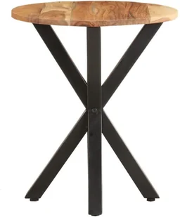 VidaXL Lumarko Stolik boczny, 48x48x56 cm, lite drewno akacjowe 320657 VidaXL - Ławy i stoliki kawowe - miniaturka - grafika 2