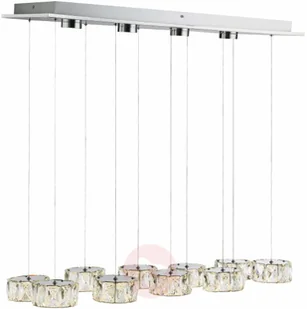 Globo Lighting Oświetlenie Amur Lampa Wisząca LED Chrom, 1-punktowy 49350-92H - Lampy sufitowe - miniaturka - grafika 3