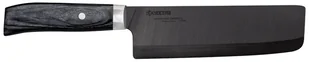 Kyocera KYOCERA JPN 161nbk Japan serii Nakiri nóż do warzyw z ceramiki, 15 cm, czarna drewniana rączka, JPN-161N BK - Noże kuchenne - miniaturka - grafika 2