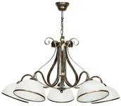 Lampy sufitowe - Lampa wisząca ANTICA 5xE27/60W/230V - miniaturka - grafika 1