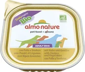 Mokra karma dla psów - Almo Nature Daily Menu BIO Dog Kurczak z warzywami szalka 9x300g - miniaturka - grafika 1