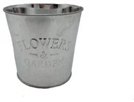 Donice - Flower TAJEMNICZY OGRÓD Osłonka metalowa 13 cm - miniaturka - grafika 1