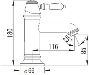 Blue Water Art Platino NIK-BUN.011C - Baterie umywalkowe - miniaturka - grafika 6