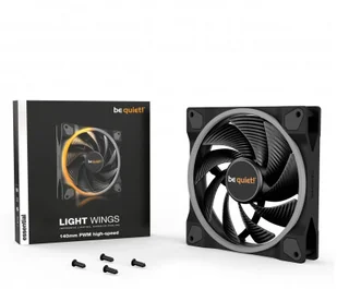 BE QUIET! LIGHT WINGS 140mm PWM high-speed - Wentylatory komputerowe - miniaturka - grafika 2