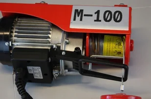 Vidaxl 081 08172261 elektryczna linowa budowlana Minor M-100 + Ramie robocze + Uchwyty udźwig 100/200 kg) 72261-uniw - Wciągarki - miniaturka - grafika 4