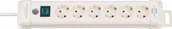 Listwy zasilające - Brennenstuhl Listwa zasilająca Steckdosenleiste Premium-Line 6fach 3m wei 1952260100 - miniaturka - grafika 1