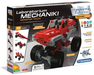 CLEMENTONI Laboratorium Mechaniki Monster Truck 50062 - Zabawki konstrukcyjne - miniaturka - grafika 2