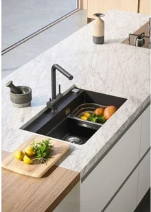 Alveus AQUILA czarny G91 1139808 - Baterie kuchenne - miniaturka - grafika 5