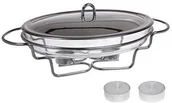 Inne naczynia kuchenne - Edenberg Podgrzewacz do potraw Edenberg EB 1443 Naczynie żaroodporne K300 - miniaturka - grafika 1