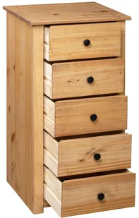 vidaXL Szafka, 46 x 40 x 89 cm, sosna, seria Panama vidaXL - Szafki do salonu - miniaturka - grafika 5