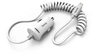 A Plus ŁADOWARKA SAMOCHODOWA LIGHTNING 12V 2,4A BIAŁA) - Ładowarki samochodowe - miniaturka - grafika 2