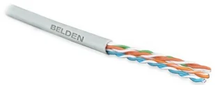 Belden Belden Kabel teleinformatyczny, instalacyjny, U/UTP kat.5e 4x2xAWG24/1, drut, miedziany, PVC, 305m, szary BL-1583E.00U305 - Kable światłowodowe - miniaturka - grafika 4
