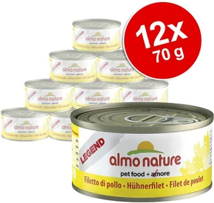 Almo Nature Legend Zestaw Legend, 24 x 70 g - Kurczak z dynią - Mokra karma dla kotów - miniaturka - grafika 3