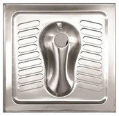 Kompakty WC - Faneco Miska ustępowa turecka ze stali nierdzewnej UR6 - miniaturka - grafika 1