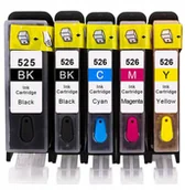 Tusze zamienniki - 5x Tusz Do Canon Pixma IP4950 MG5150 MG5250 MG5350 - miniaturka - grafika 1