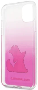 Karl Lagerfeld Choupette Fun Sunglasses Etui iPhone 11 Pro Max Różowy (KLHCN65CFNRCPI) - Etui i futerały do telefonów - miniaturka - grafika 4