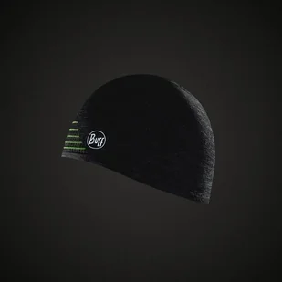 Buff Czapka do biegania DRYFLX+ Hat Black - Czapki i chusty sportowe męskie - miniaturka - grafika 3