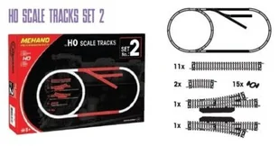 Mehano Zestaw rozszerzający H0 58545 - Akcesoria i części modelarskie - miniaturka - grafika 3