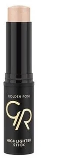 Golden Rose Highlighter Stick rozświetlacz w sztyfcie 01 Bright Gold 9,5g - Pudry do twarzy - miniaturka - grafika 3