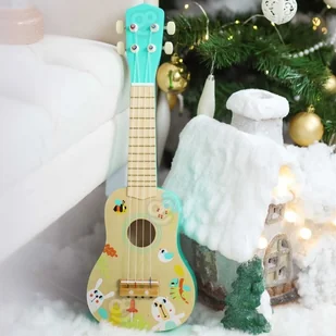 Woopie Lumarko Drewniane Ukulele Gitara Dla Dzieci 3+ TF571 Lek - Instrumenty muzyczne dla dzieci - miniaturka - grafika 10