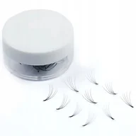 Sztuczne rzęsy i akcesoria - Wonder Lashes Rzęsy Volume Fans 5D Sypane D 12mm - miniaturka - grafika 1