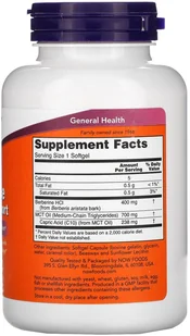 Now Foods NOW Berberine Glucose Support 90caps - Witaminy i minerały dla sportowców Now Foods NOW Berberine Glucose Support 90caps - Witaminy i minerały dla sportowców - miniaturka - grafika 3