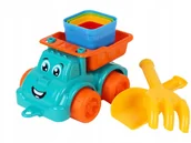 Zabawki do piasku - Zestaw Do Piasku Auto+kubeczki +łopatka +grabki - miniaturka - grafika 1
