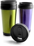 Kubki termiczne - Ibili Kubek termiczny 380ml 736200 IBILI podwójne ścianki, fioletowy 736200 - miniaturka - grafika 1