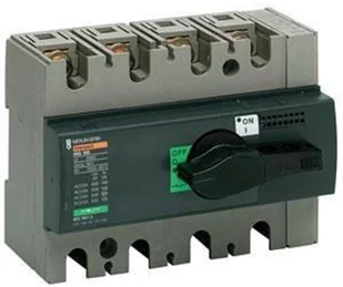 Schneider Electric 28913â ins160â Compact wyłącznik odłącznik, 4P POL, 690â Vac, 50/60â HZ, 160â A, 100â MM wysokość x 135â MM szerokość x 62,5â MM głębokość, czarny - Pozostałe oświetlenie - miniaturka - grafika 2