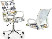 Krzesła obrotowe dla dzieci - Halmar Krzesło obrotowe dziecięce Ibis Paris -24H - miniaturka - grafika 1