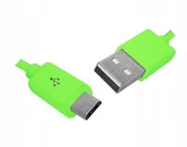 Kable komputerowe i do monitorów - Ps Kabel Usb - microUSB, 1m, zielony. - miniaturka - grafika 1