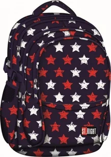 St. Majewski Plecak 17" 4 komory BP1 Stars St.Right + chusta wielofunkcyjna GRATIS 712582 - Plecaki - miniaturka - grafika 3