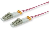 Kable - Rotronic Roline kabel 21.15.9261 adapter Slim 50/125m OM4, LC/LC, 1 m Fioletowy 21.15.9261 - miniaturka - grafika 1