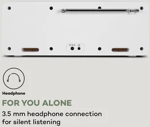 Auna Commuter ST Białe - Radia - miniaturka - grafika 5