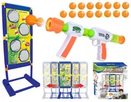 Zabawki militarne - Pistolet Tarcza Elektryczna Do Wyrzutni 15 Kul Eva - miniaturka - grafika 1