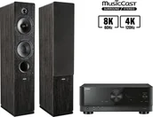 Zestawy stereo - Yamaha RX-V6A czarny) + Tesi 561 czarny) - miniaturka - grafika 1