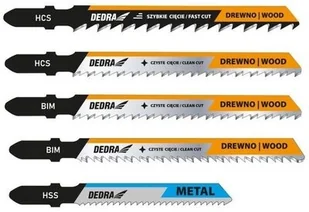Dedra Brzeszczot 08T003 5 szt.) - Piły ręczne Dedra Brzeszczot 08T003 5 szt.) - Piły ręczne - miniaturka - grafika 2